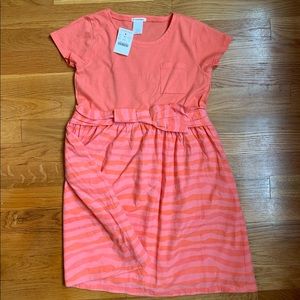 Crewcuts Orange & Pink Dress